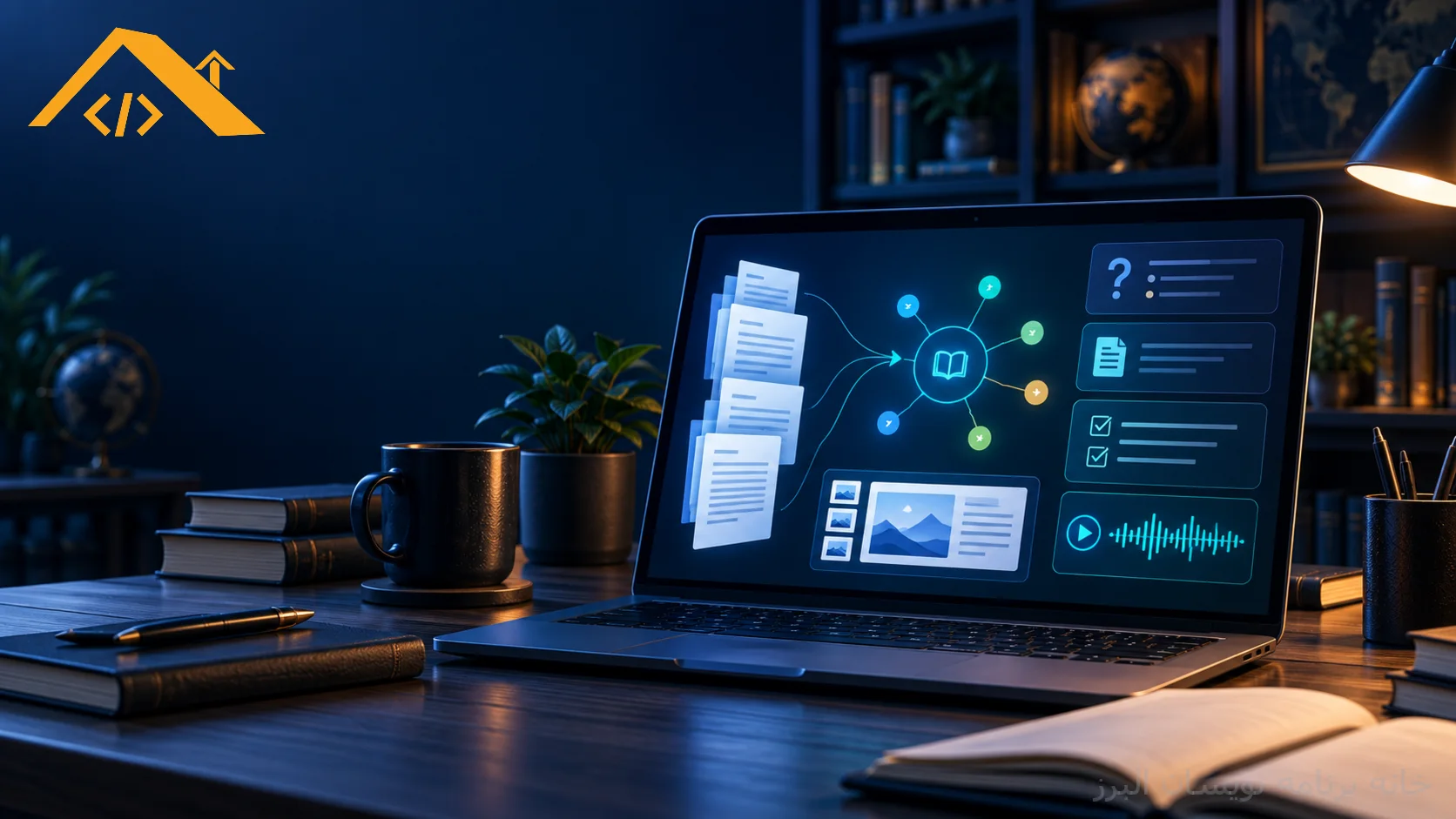 NotebookLM چیست؟ آموزش ساخت دفتر پژوهش و خلاصه‌سازی منابع