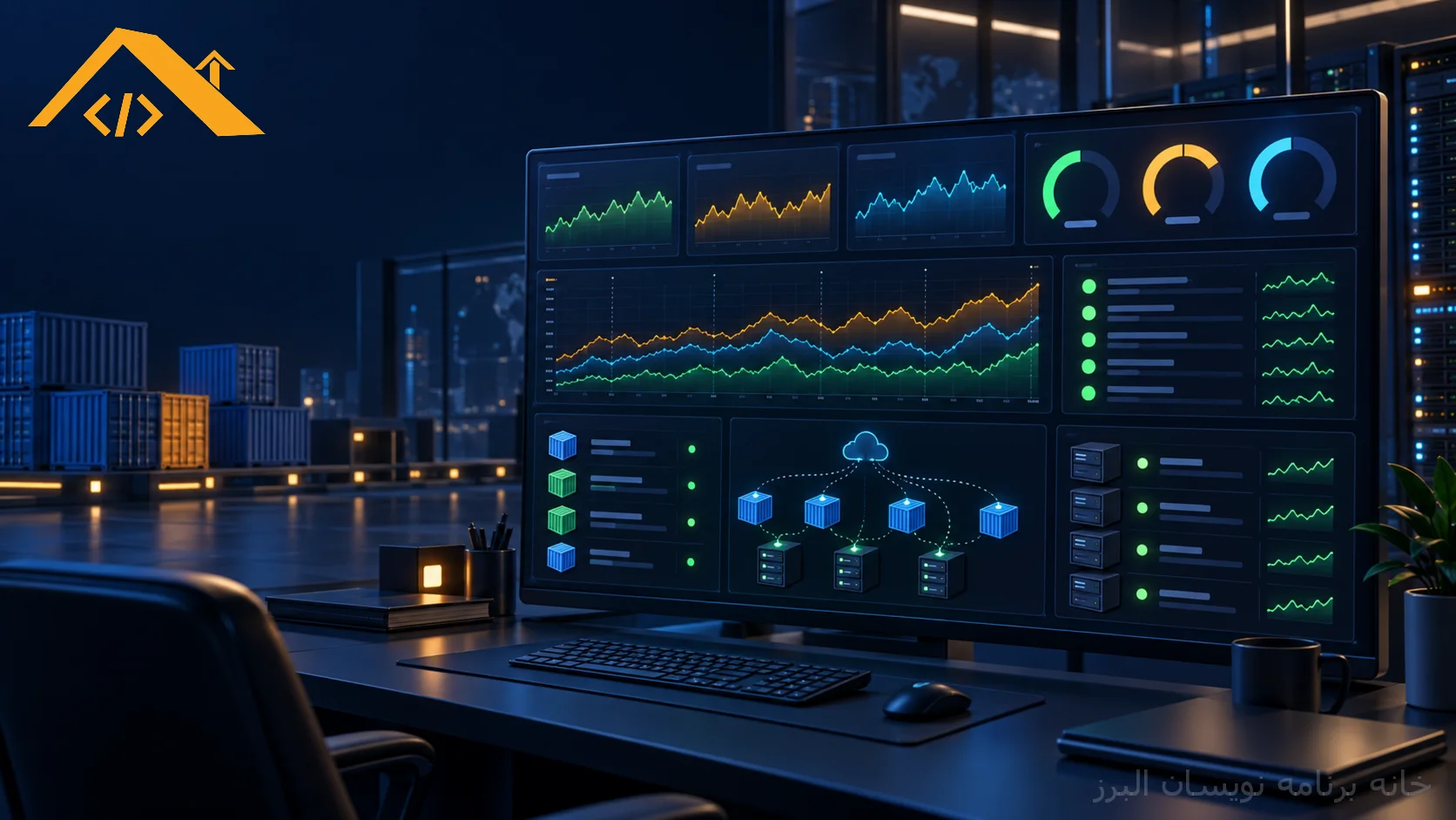 Grafana چیست؟ ساخت داشبورد مانیتورینگ با Prometheus و Docker Compose