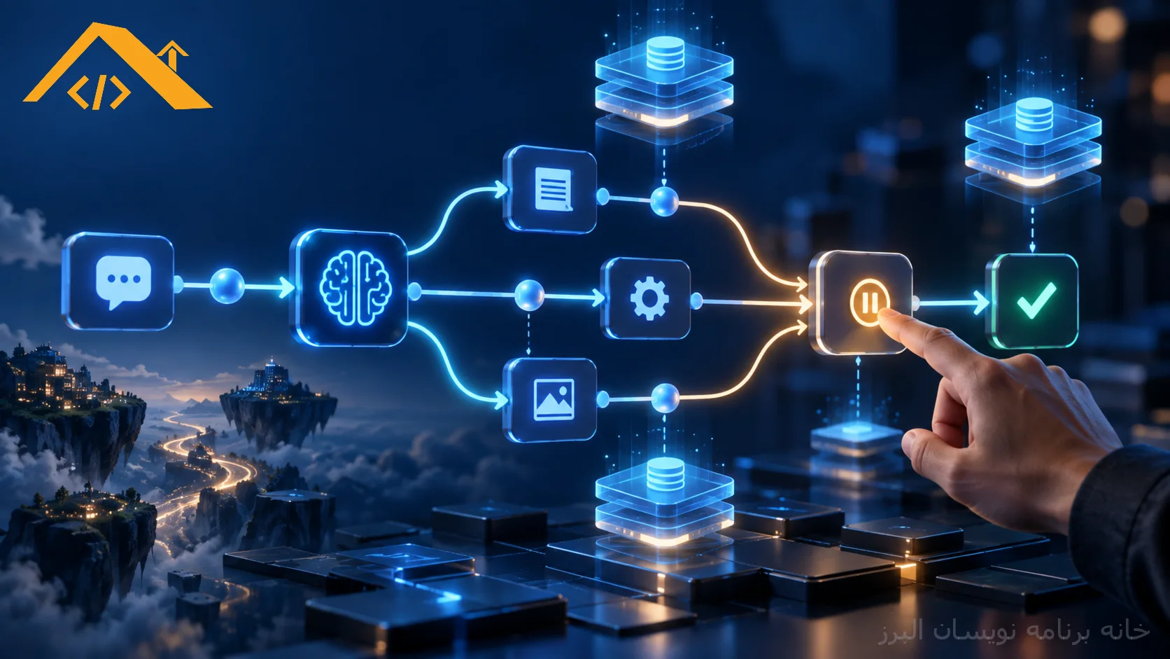 LangGraph چیست؟ آموزش ساخت Workflow دارای State و Human-in-the-loop با Python
