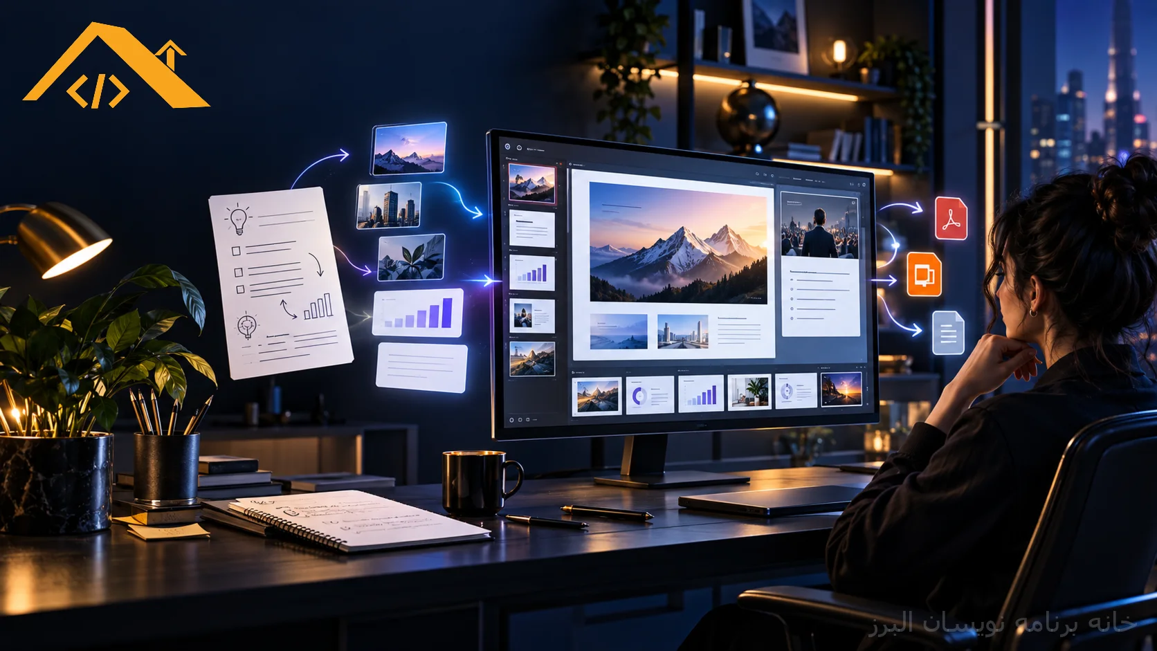 آموزش ساخت ارائه با Canva AI؛ از متن خام تا اسلاید حرفه‌ای