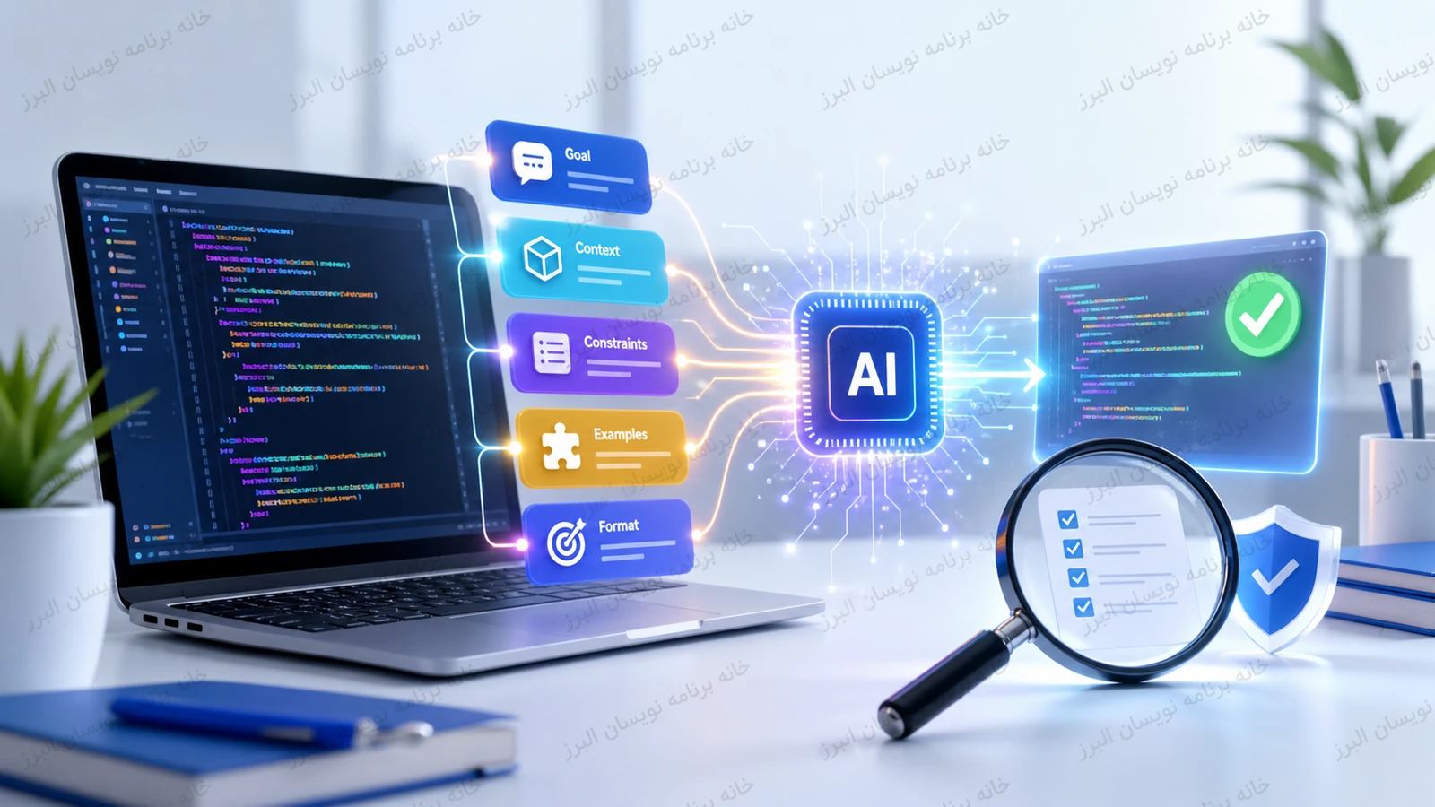چطور با AI کدنویسی کنیم؟ ۷ اصل Prompt نویسی برای برنامه‌نویس‌ها